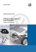 VW - SSP 540 SCR Exhaust Gas Treatment in the Passat 2015 